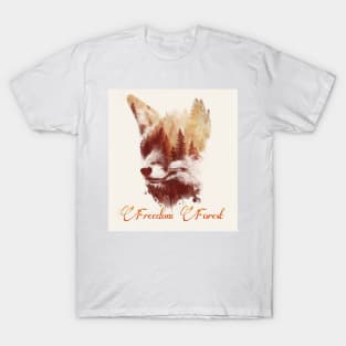 Freedom Forest Fox T-Shirt